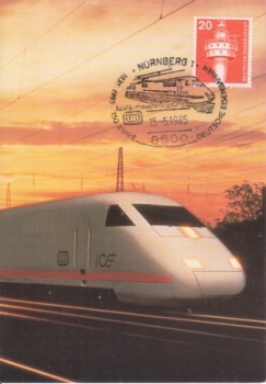 ICE 1985 95 001 D ● - Kolejová doprava
